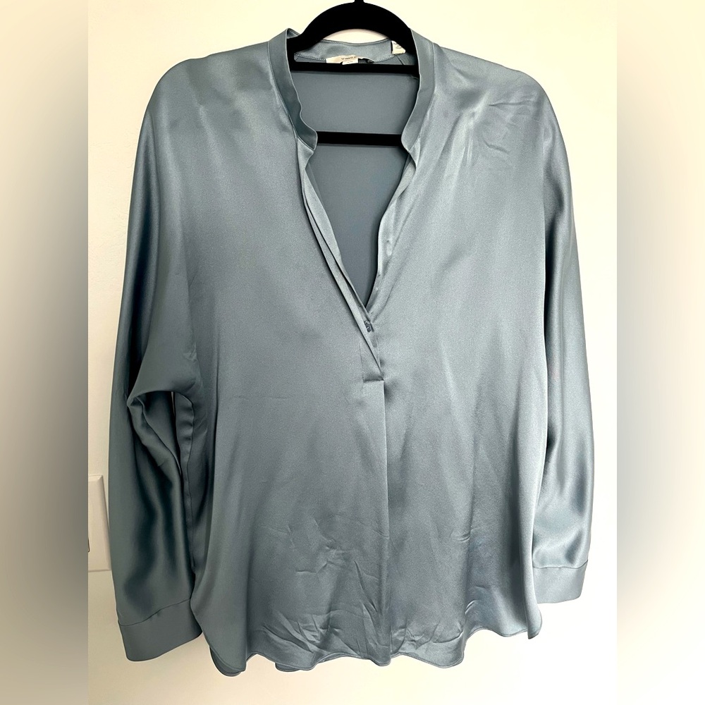 Vince 100% silk blouse